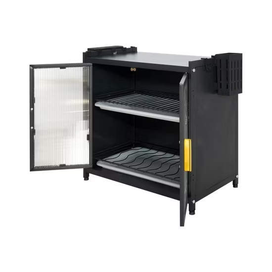 Tủ đựng đồ nhà bếp cỡ lớn hiện đại với các ngăn kệ nhiều tầng có thể điều chỉnh ảnh 3