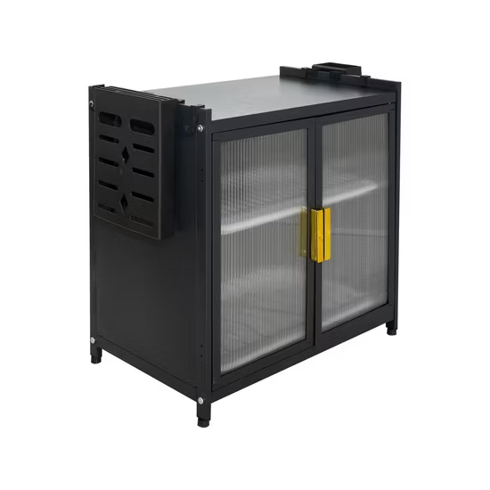 Tủ đựng đồ nhà bếp cỡ lớn hiện đại với các ngăn kệ nhiều tầng có thể điều chỉnh ảnh 4