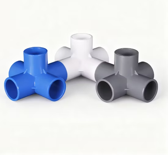 Phụ kiện nối nhựa PVC 5-Way bền cho hệ thống ống nước và tưới tiêu ảnh 2
