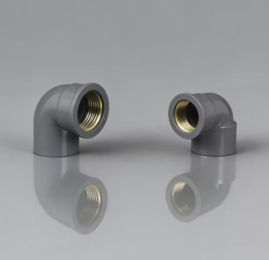 Ống nối nhựa PVC-U 90° Khuỷu nối ren trong, cho hệ thống cấp nước và hệ thống ống nước ảnh 4