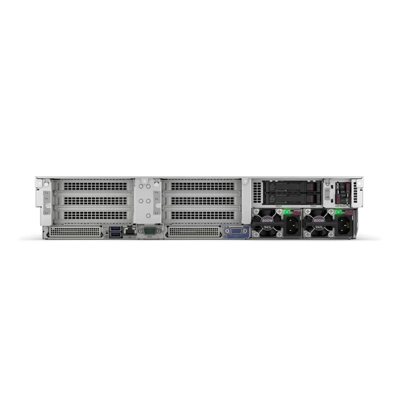 Máy chủ HPE ProLiant DL380 Gen11 8SFF NC Configure-to-order Server, Intel Xeon-Silver 4510 2.4GHz 12-core, 32GB (1x32GB) Dual Rank, 96W Smart Battery, MR408i-o Gen11, BCM5719 Ethernet 1Gb 4-port, 800W Power ảnh 3