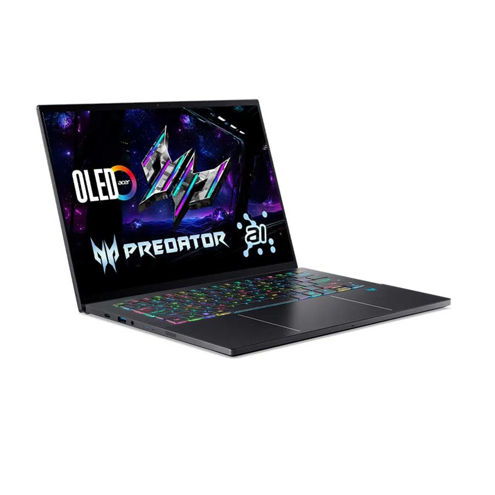 Laptop Acer Predator Triton 14 AI PT14-52T-99TU NH.U0GSV.001 (Intel Core Ultra 9 processor 288V | RTX 5070 | 14.5 inch 2.8K OLED 120Hz | Cảm ứng | 32GB | 2TB | Win 11 | Đen) ảnh 3
