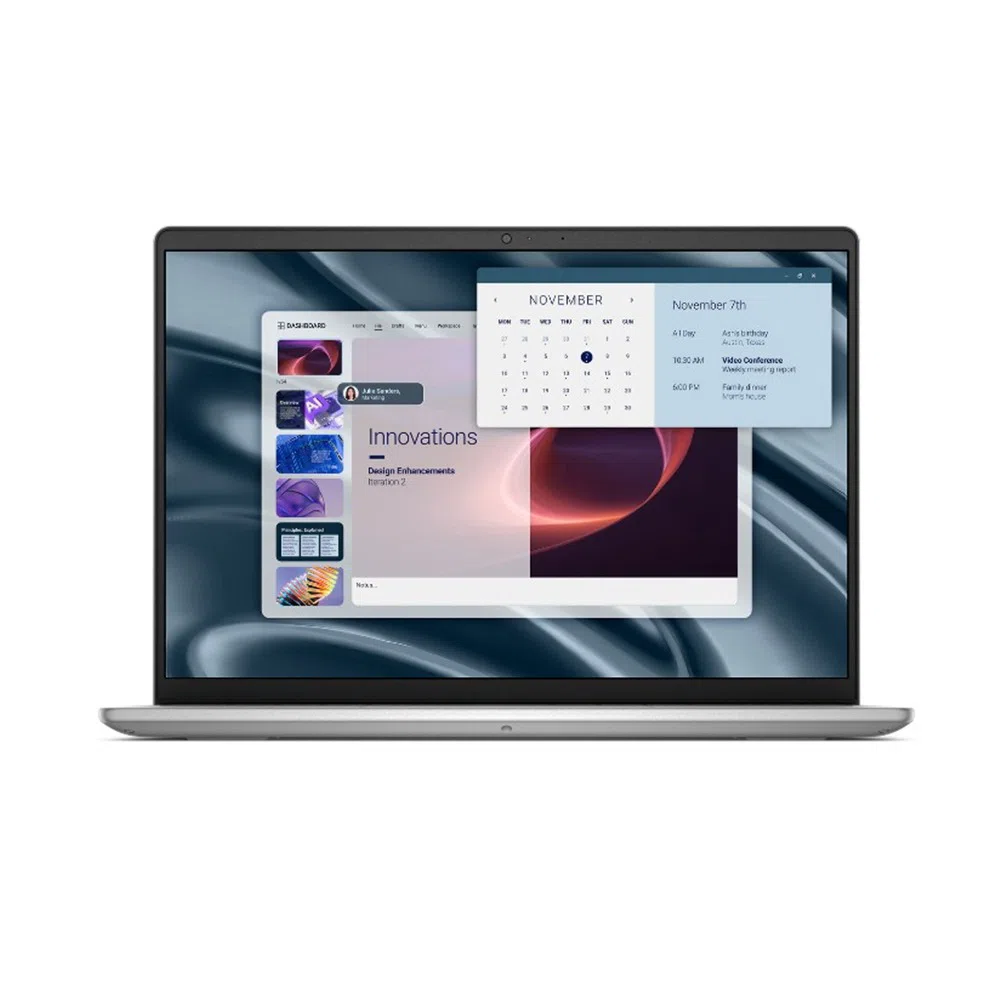 Laptop Dell Pro 14 E PV14250 (CORE 5 120U/16GB DDR5 RAM/512GB SSD/14" FHD+ /4 CELL 54WHr/UBUNTU/2Y/SILVER (PLASTIC)/1.54KG) ảnh 2