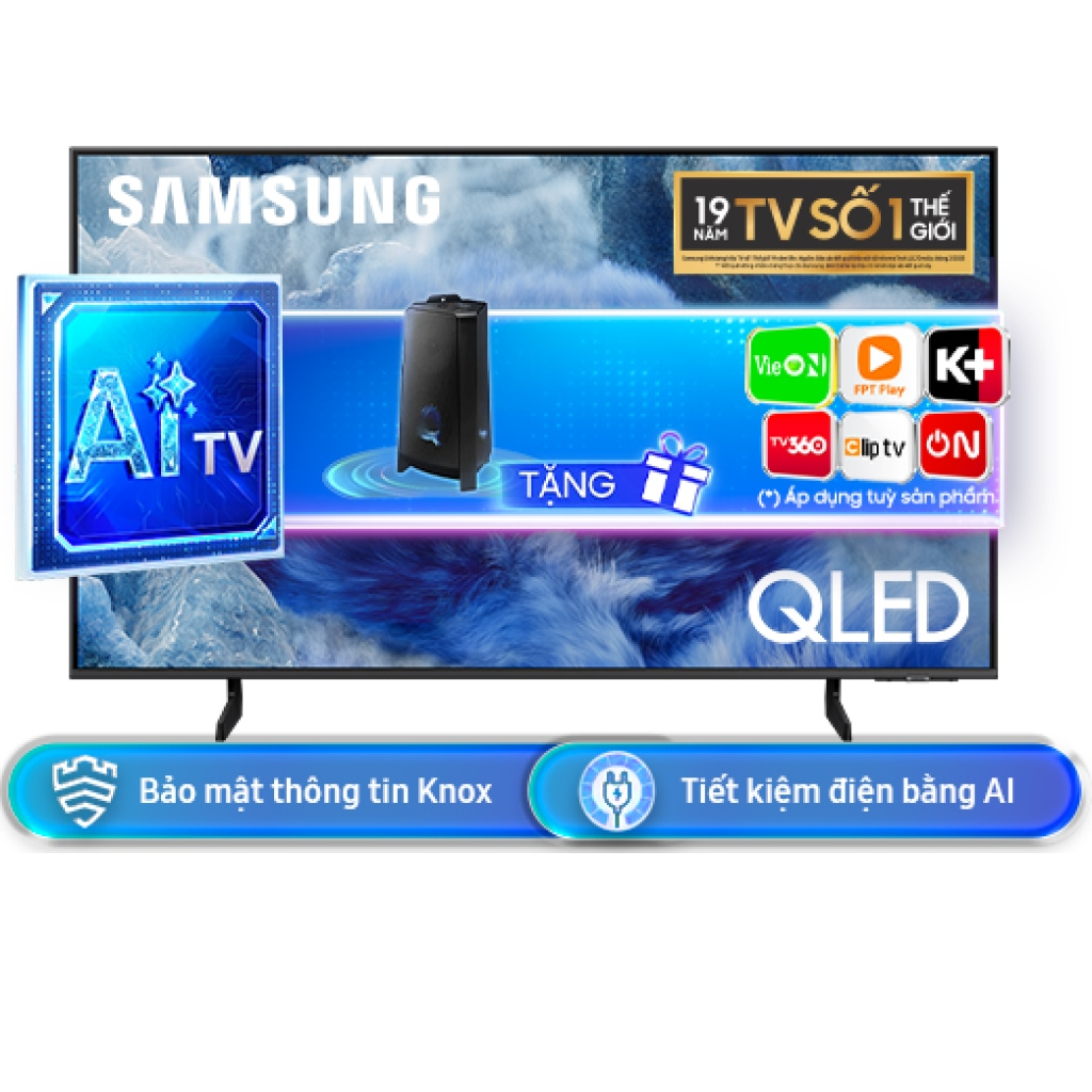 Smart Tivi QLED Samsung 4K 75 inch QA75Q8FAAKXXV ảnh 2