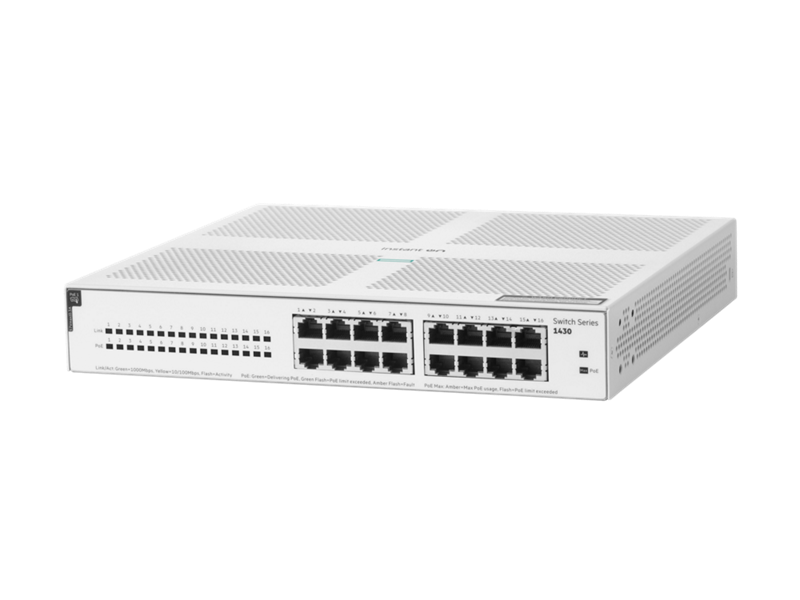 Switch PoE Aruba Instant On 1430 16G 124W (R8R48A) ảnh 1