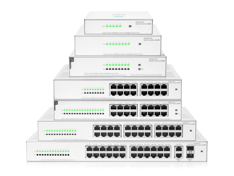 Thiết bị chuyển mạch Switch Aruba Instant On 1430 24G _ R8R49A ảnh 3