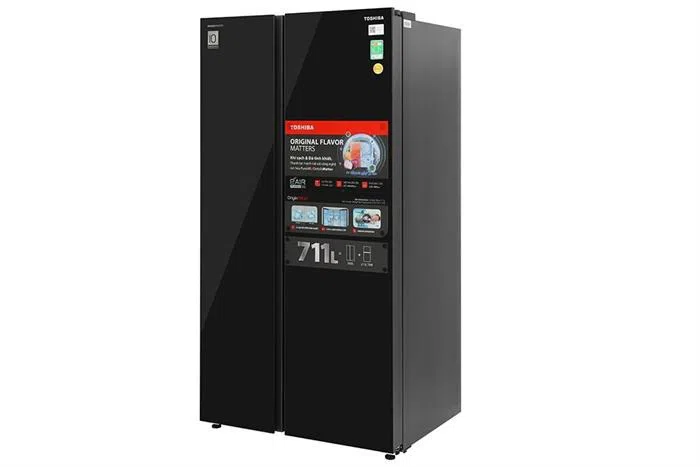Tủ lạnh Toshiba Inverter 711 lít Side By Side GR-RS905WIA-PGV(22)-XK ảnh 3