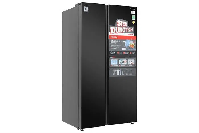 Tủ lạnh Toshiba Inverter 711 lít Side By Side GR-RS910WI-PMV(06)-MG ảnh 2
