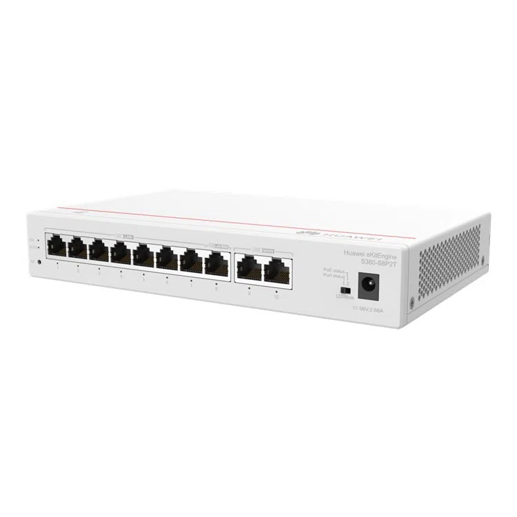 Multi-Service Gateway S380-S8P2T, 2*GE WAN, 8*GE LAN(PoE+, 124W) ảnh 3