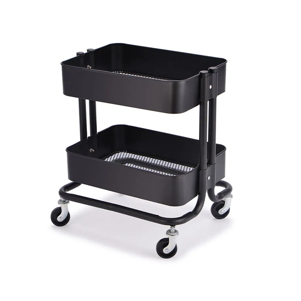 Xe đẩy đựng đồ nhà bếp/phòng tắm có thể gấp gọn và mở rộng, tiết kiệm không gian. ảnh 2