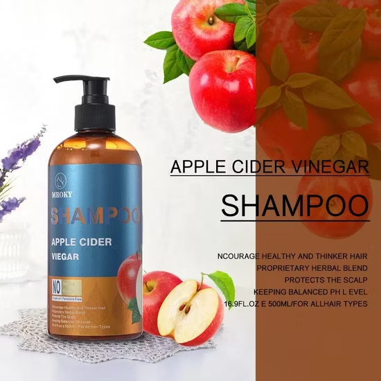 Dầu gội giấm táo an toàn cho tóc nhuộm, không chứa sulfate, giúp ngăn ngừa rụng tóc ảnh 3