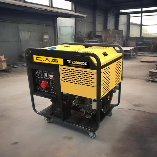 Máy phát điện diesel di động 15kW, 16kW, 17kW cho nguồn điện đáng tin cậy ảnh 3