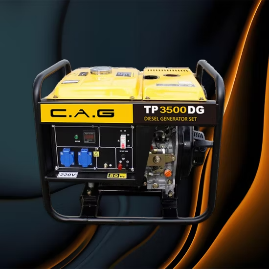 Máy phát điện dự phòng khẩn cấp 3500W ổn định, di động, hoạt động êm ái
