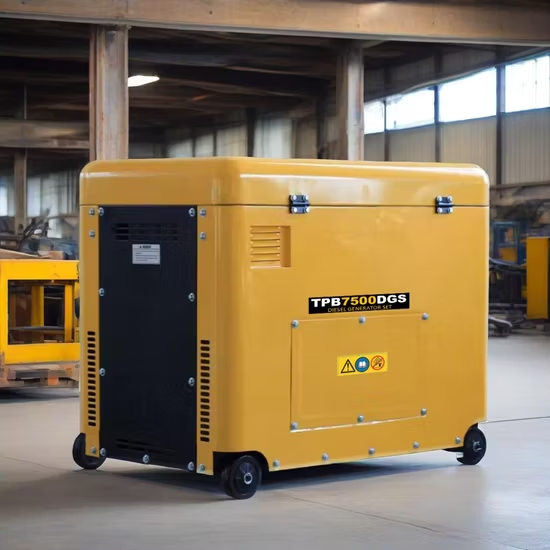 Máy phát điện dự phòng chạy bằng dầu diesel 5000W 5500W 6000W ảnh 4