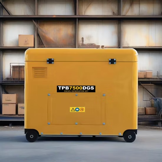 Máy phát điện dự phòng chạy bằng dầu diesel 5000W 5500W 6000W ảnh 2