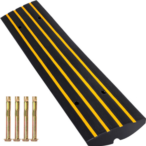 Các ramp cao bằng cao su cho lối đi ô tô, che dây cáp, cầu lề đường