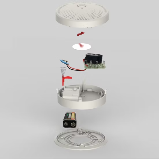 Báo động khói quang điện chạy bằng pin TSS912A ảnh 4