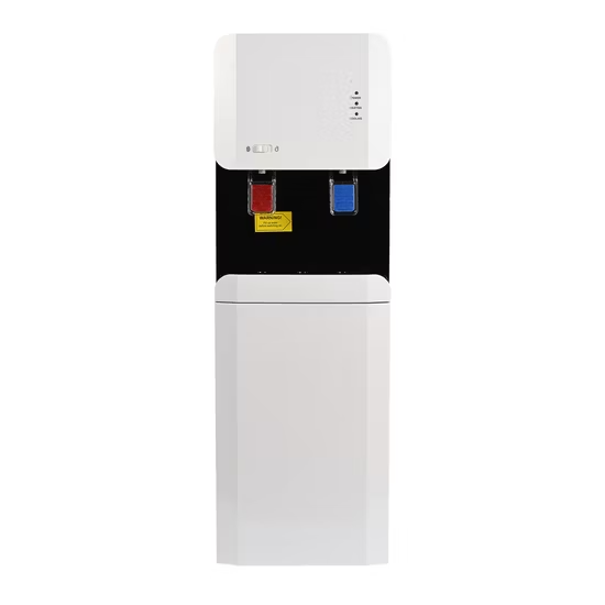 Máy lọc nước nóng lạnh 4 giai đoạn dùng điện, có bộ lọc UF/RO.