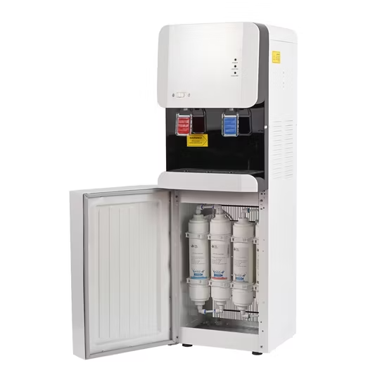 Máy lọc nước nóng lạnh 4 giai đoạn dùng điện, có bộ lọc UF/RO. ảnh 3