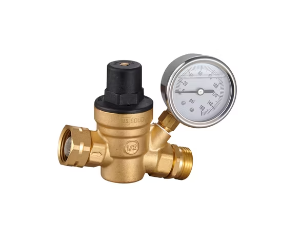 Van điều chỉnh áp suất giảm 3/4" bằng đồng thau không chì