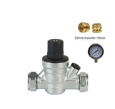 Van điều chỉnh áp suất nước 3/4" Nh bằng đồng thau không chì/thép không gỉ ảnh 2
