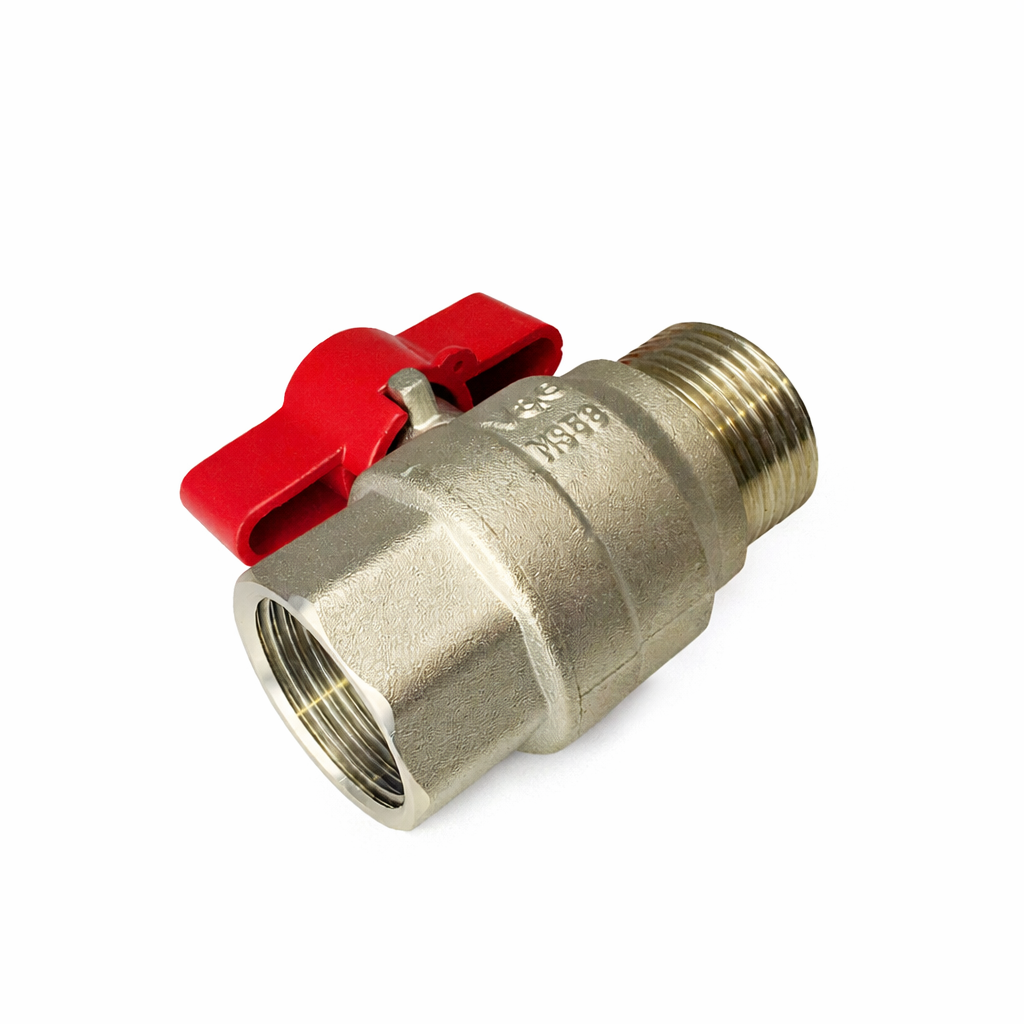 Van bi bằng đồng thau mạ niken ảnh 2