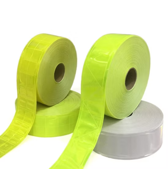 Dải phản quang PVC có độ hiển thị cao dùng cho quần áo bảo hộ lao động ảnh 4