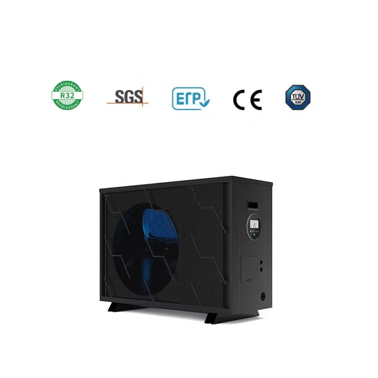 Máy bơm nhiệt biến tần 13kW sử dụng môi chất lạnh R32 cho bể bơi và phòng xông hơi, vỏ kim loại ảnh 4