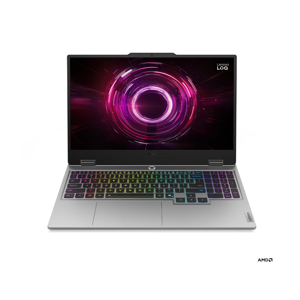 Máy Tính Laptop LENOVO LOQ 15AHP10 83JG0047VN (AMD Ryzen 7 250 | RTX 5050 8GB GDDR7 | 15.6 inch FHD | 16GB | 512GB | Windows 11 Home | Xám)