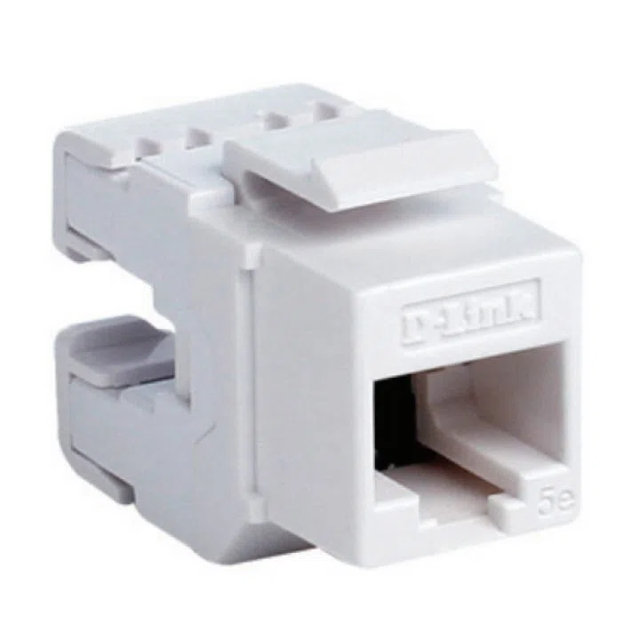 ĐẦU BẤM DÂY MẠNG Jack Cat 5e Keystone UTP- White