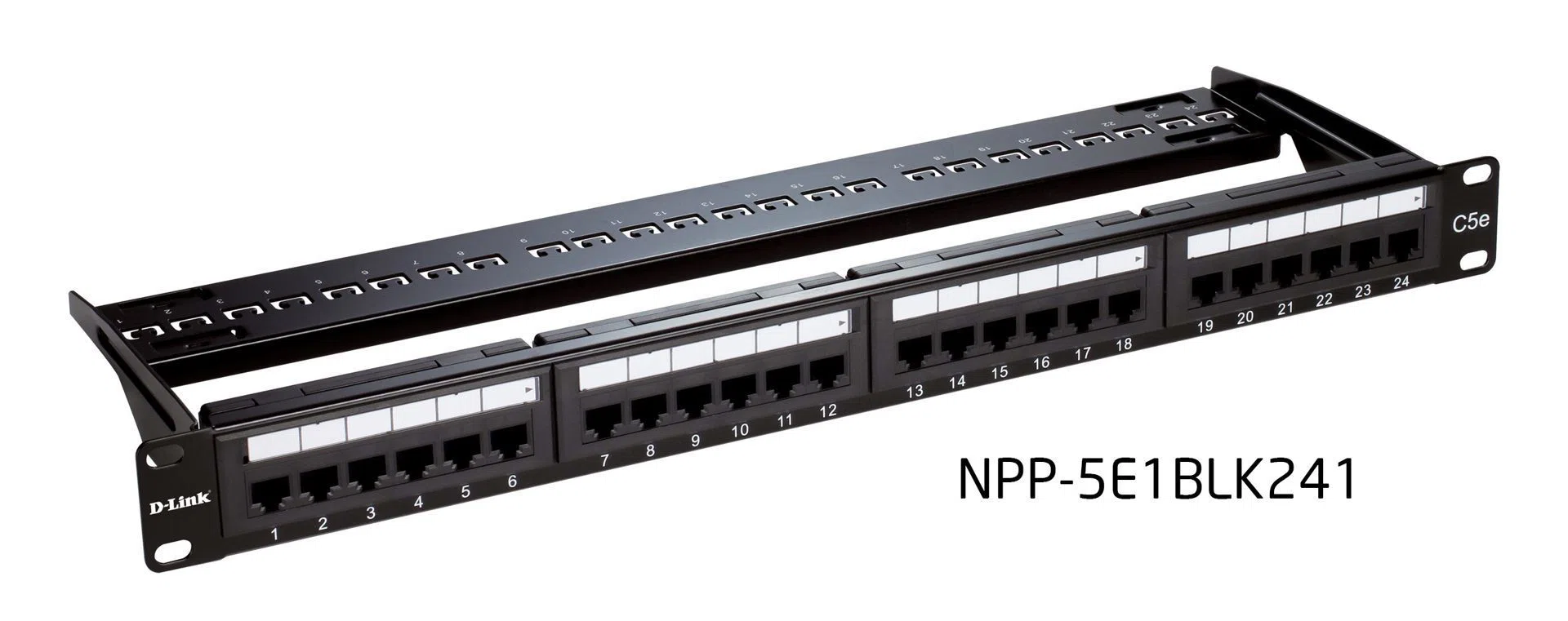 BẢNG CẮM DÂY MẠNG Patch Panel Cat 5e UTP Keystone Type- 24 Port-Fully Loaded