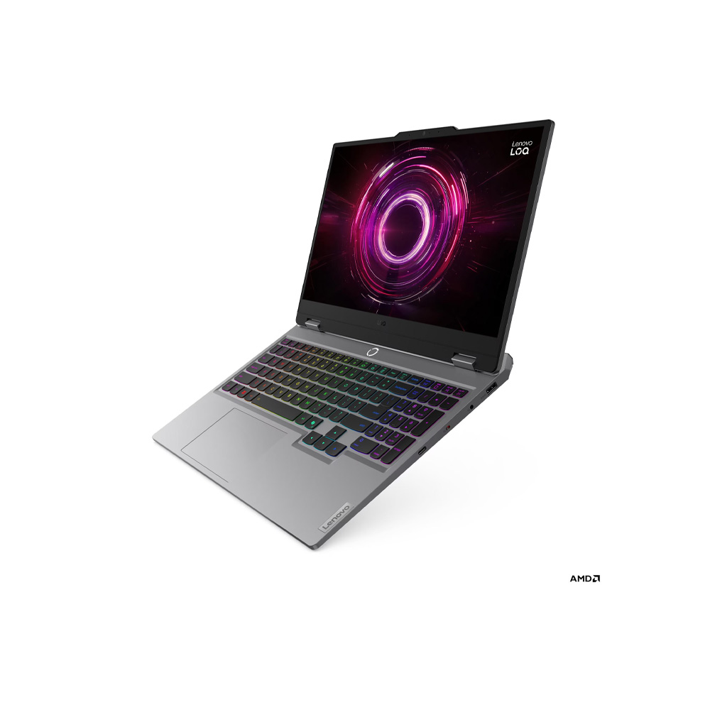 Máy Tính Laptop LENOVO LOQ 15AHP10 83JG0047VN (AMD Ryzen 7 250 | RTX 5050 8GB GDDR7 | 15.6 inch FHD | 16GB | 512GB | Windows 11 Home | Xám) ảnh 5