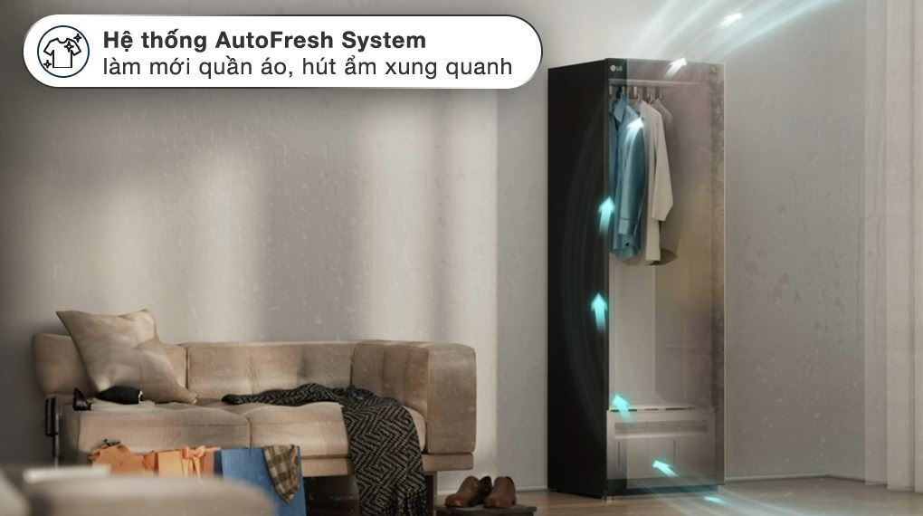 Tủ Chăm Sóc Quần Áo Thông Minh LG SC5MBR80H - Chính Hãng ảnh 2