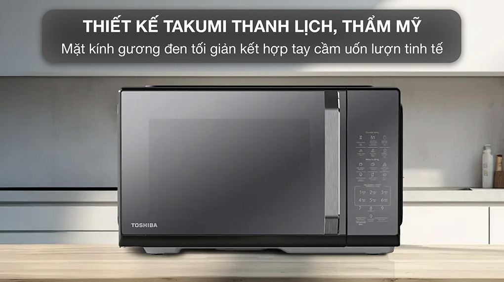 Lò vi sóng có nướng Toshiba 26 lít MW3-EG26PE(BM) VN