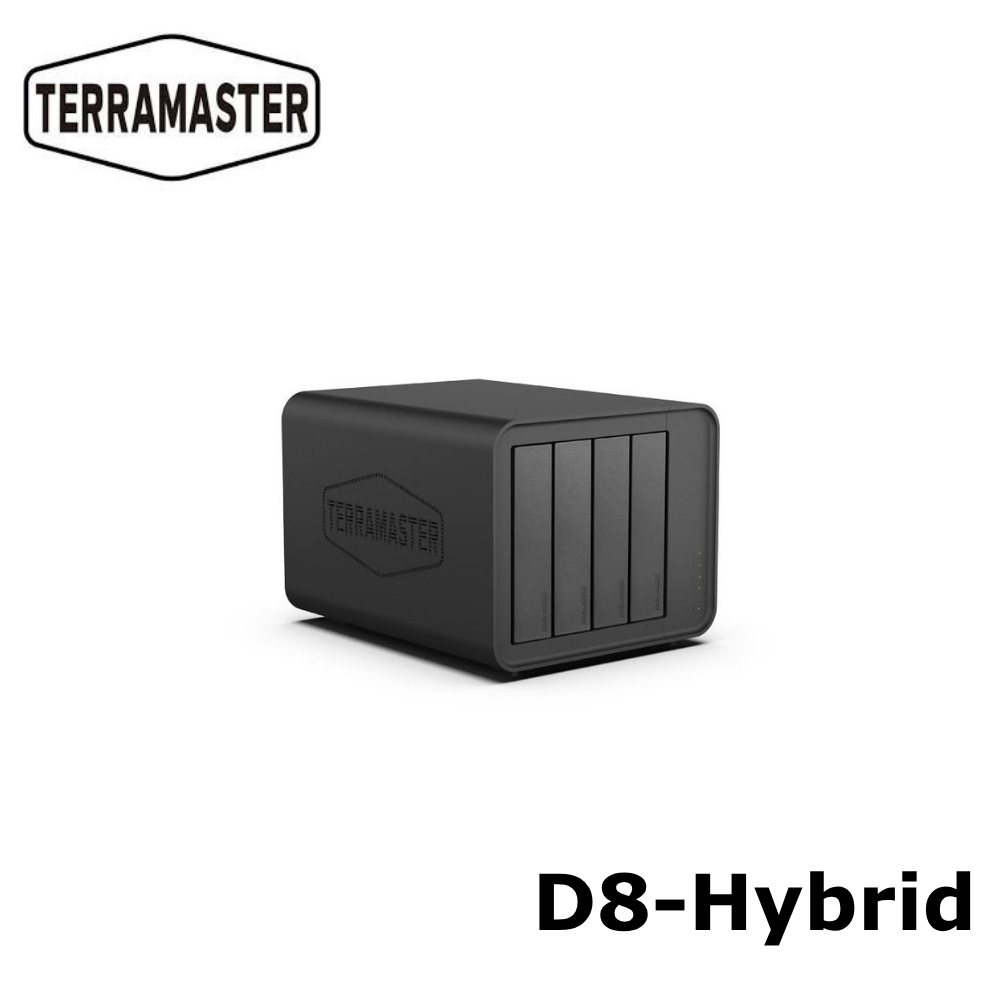 Bộ lưu trữ gắn ngoài TerraMaster D8-Hybrid ảnh 2