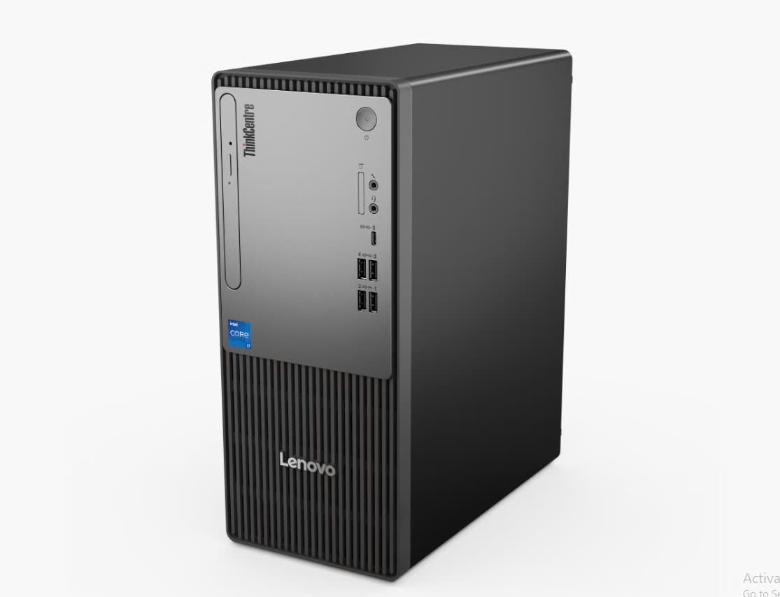 Máy tính để bàn đồng bộ Lenovo ThinkCentre Neo 50T Gen 5 12UB0001VA (Intel Core i3-14100 | 8GB | 512GB | Intel UHD 730 | NoOS | Đen) ảnh 2