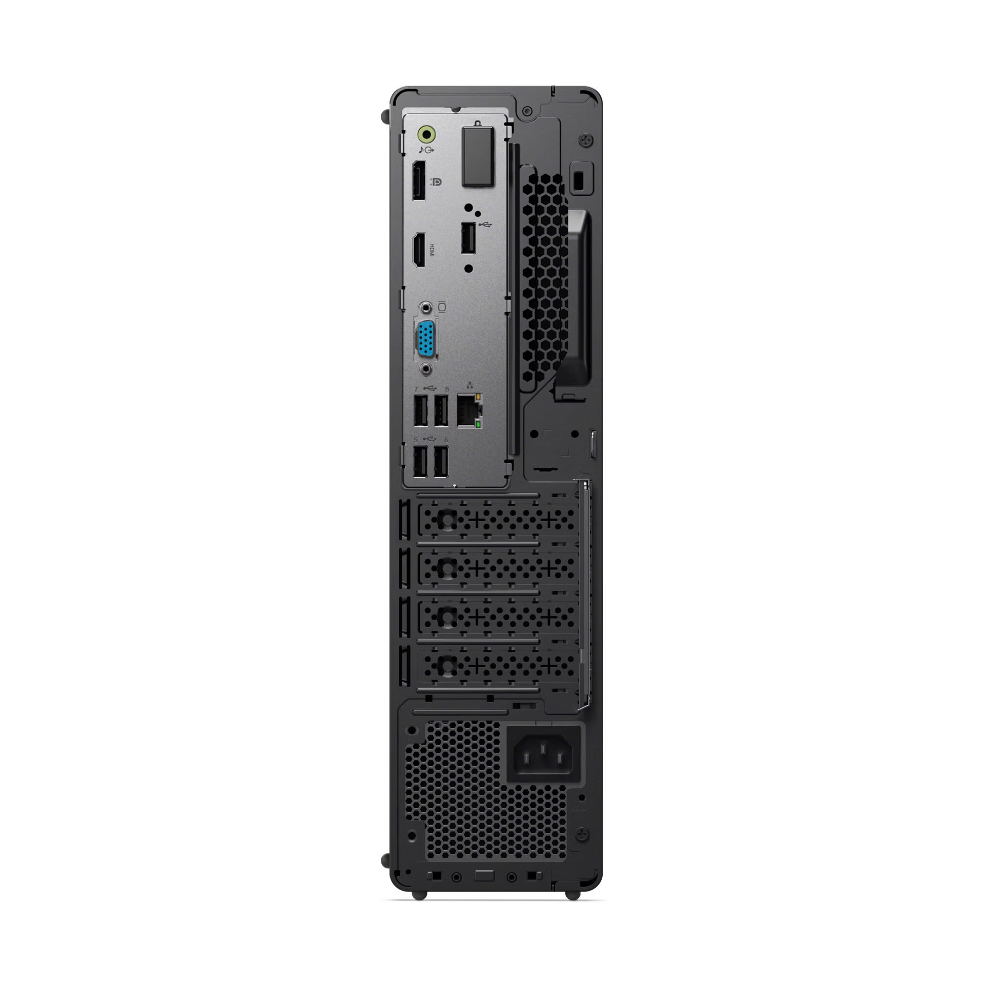 Máy tính để bàn đồng bộ Lenovo ThinkCentre Neo 50s Gen 5 12XD002LVA ( i7-14700 | DDR5 16GB | 512GB SSD | Intel UHD Graphics 770 | KB_M | NoOS | 1Y | Đen) ảnh 3