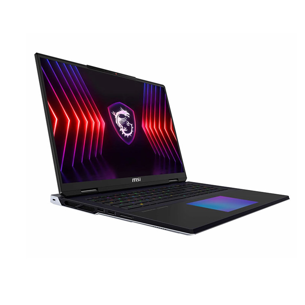 Laptop MSI Titan 18 HX AI A2XWJG 035VN (Intel Core Ultra 9 285HX | RTX 5090 24GB | 96GB | 6TB | 18 inch UHD+ IPS | Win 11 | Đen) ảnh 2