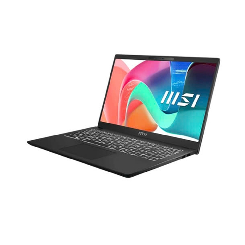 Laptop MSI Modern 15 H C2RMG-287VN (Intel Core 7 240H | 16GB | 1TB | 15.6 inch FHD | Intel Graphics | Windows 11 Home SEA | Đen) ảnh 2