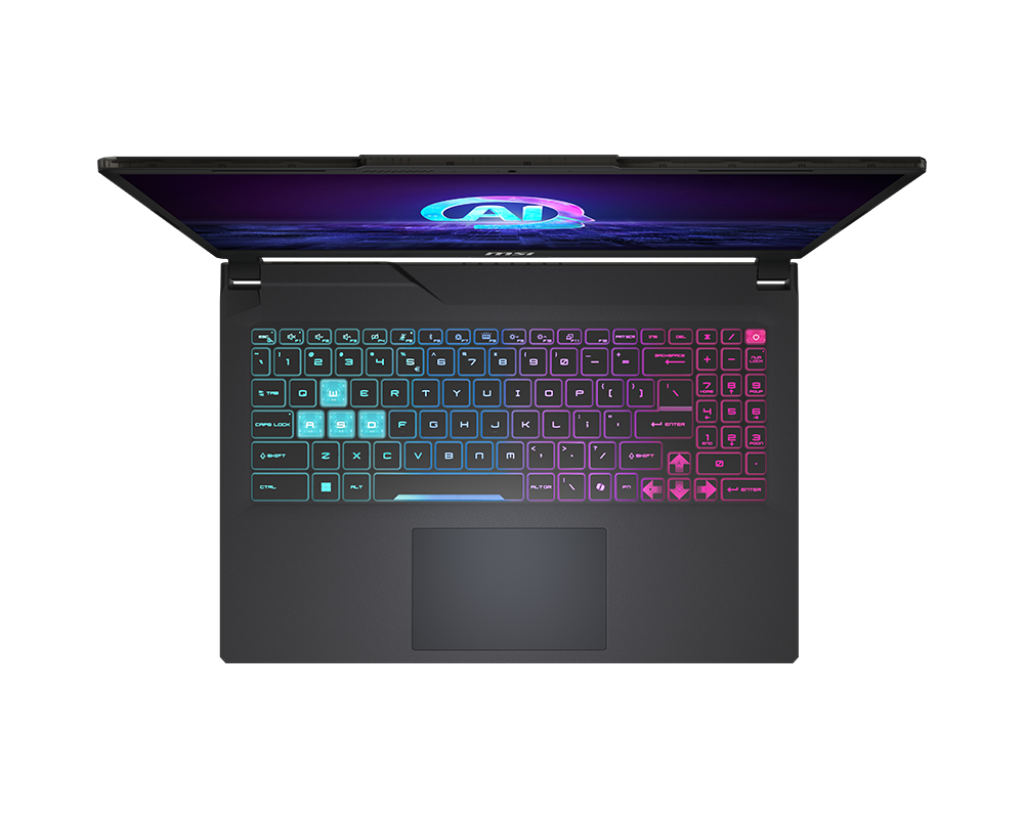 Laptop Gaming MSI Cyborg 15 AI A1VEK-245VN (Intel Core Ultra 5 135H | RTX 4050 6GB GDDR6 | 15.6 inch FHD | 16GB | 512GB | Windows 11 Home SEA | Đen) ảnh 3