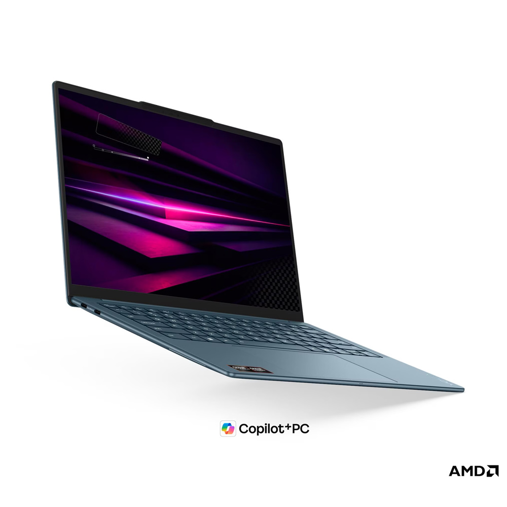 Laptop Lenovo Yoga Slim 7 14AGP11 83QS001DVN (Thông số: AMD Ryzen AI 7 445 | AMD Radeon 840M Graphics | 14 inch WUXGA |Ram 16GB |SSD 512GB | Windows 11 Home |Màu Xanh) ảnh 2
