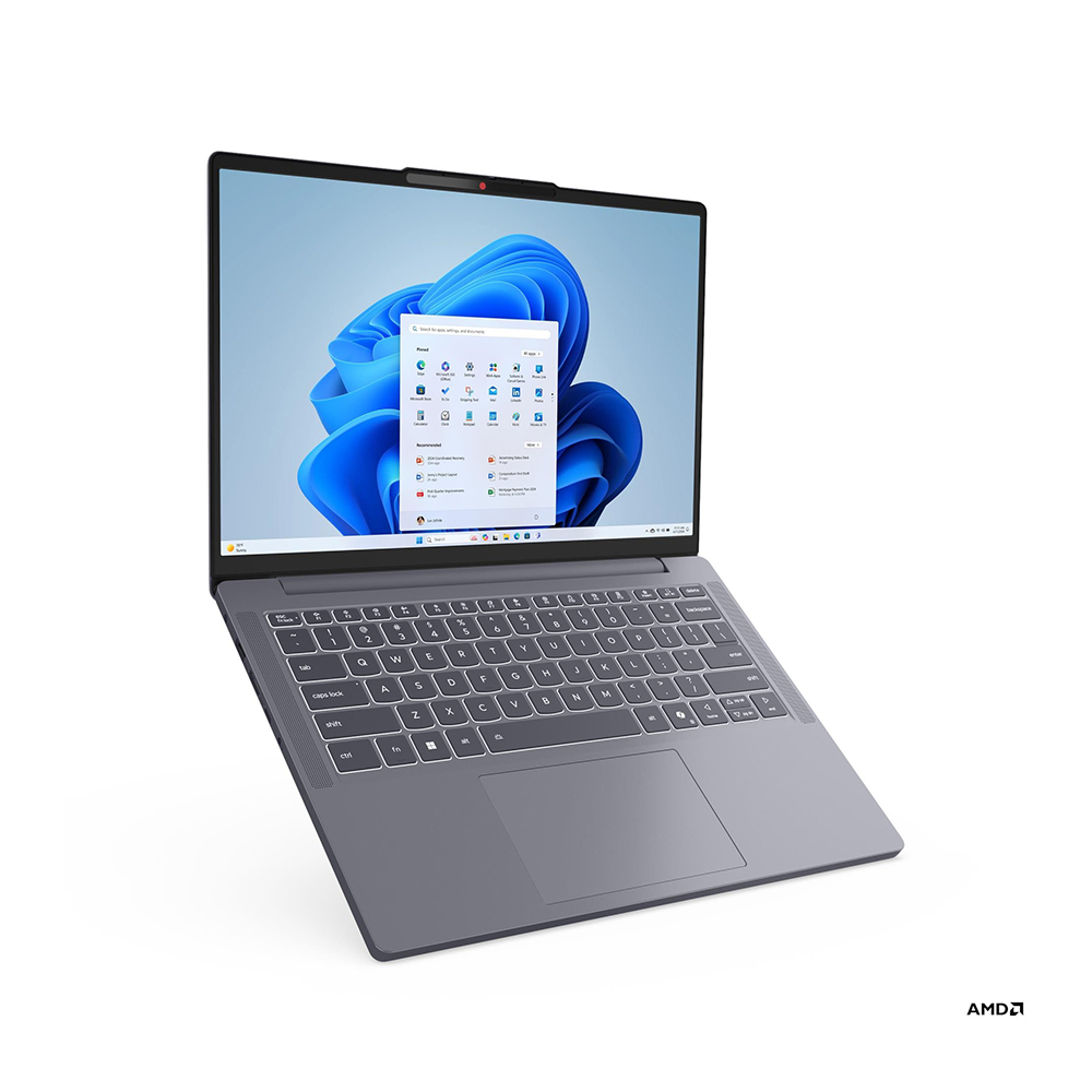 Laptop LENOVO IdeaPad Slim 3 14ARP10 83K600E6VN (Thông số: AMD Ryzen 5 7535HS | AMD Radeon | 14 inch WUXGA |Ram 16GB |SSD 512GB | Win 11 | Xám) ảnh 2