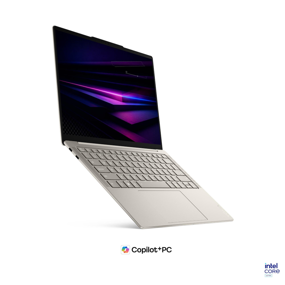 Laptop Lenovo Yoga Slim 7 14IPH11 83QM002EVN (Thông số: Intel Core Ultra 7 355 | Intel Graphics | 14 inch WUXGA OLED |Ram 32GB |SSD 1TB | Win 11 | Office | Trắng kem) ảnh 2