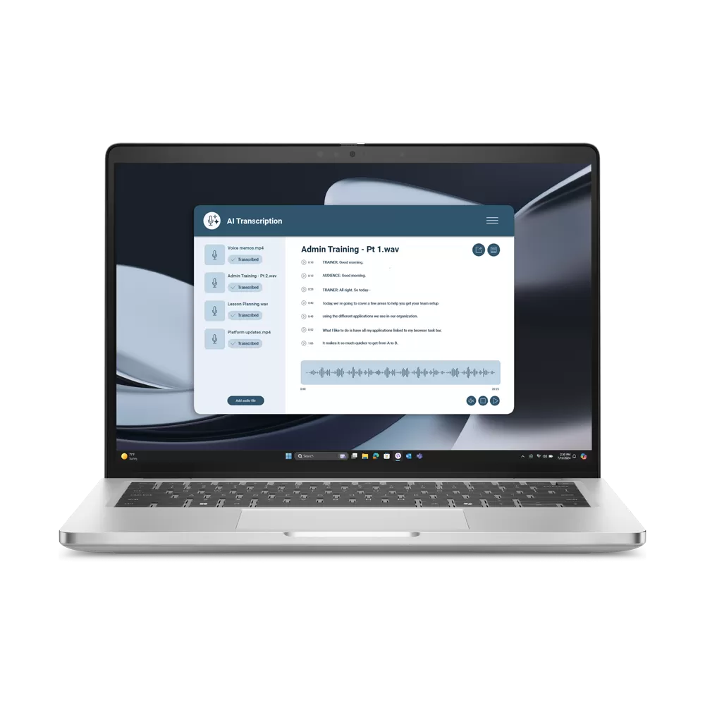 Laptop Dell Pro 14 PLUS PB14255 (RYZEN™ AI 5 PRO 340/32GB LPDDR5x RAM/1TB SSD/14" FHD+/AMD RDNA™/WI-FI + BT/3 CELL 55 WHR/WIN 11 PRO/Màu Platinum Silver)