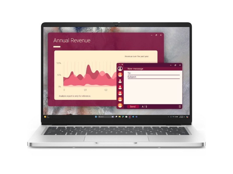 Laptop Dell Pro 14 PC14250 (ULTRA 5 225U VPRO/16GB DDR5 RAM/512GB SSD/14" FHD+/3 CELLS, 45WHR/WIN 11 HOME/1Y/1.36KG)