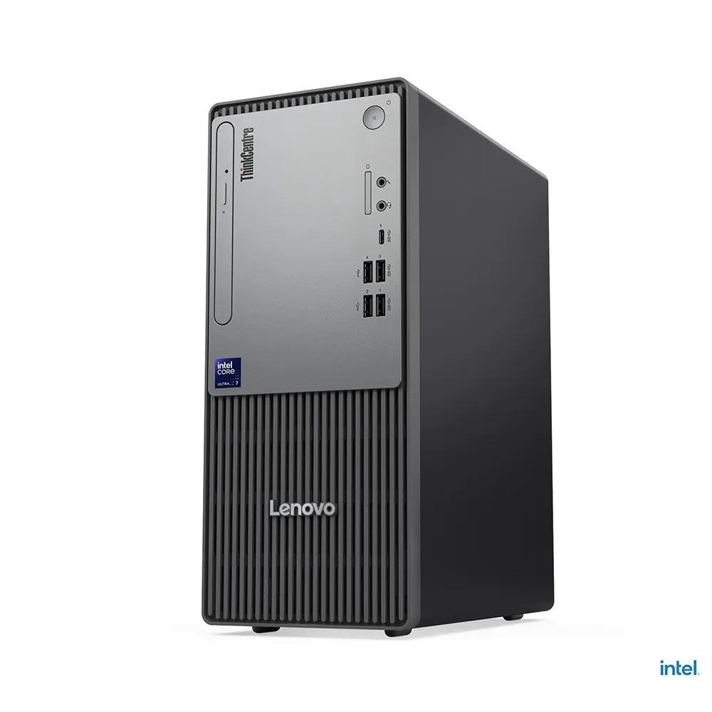 Máy tính để bàn đồng bộ Lenovo ThinkCentre neo 50t Gen 6 13BB0004VA (Intel Core Ultra 5 225/8GB/256GB/Intel Graphics/NoOS/Đen) ảnh 3