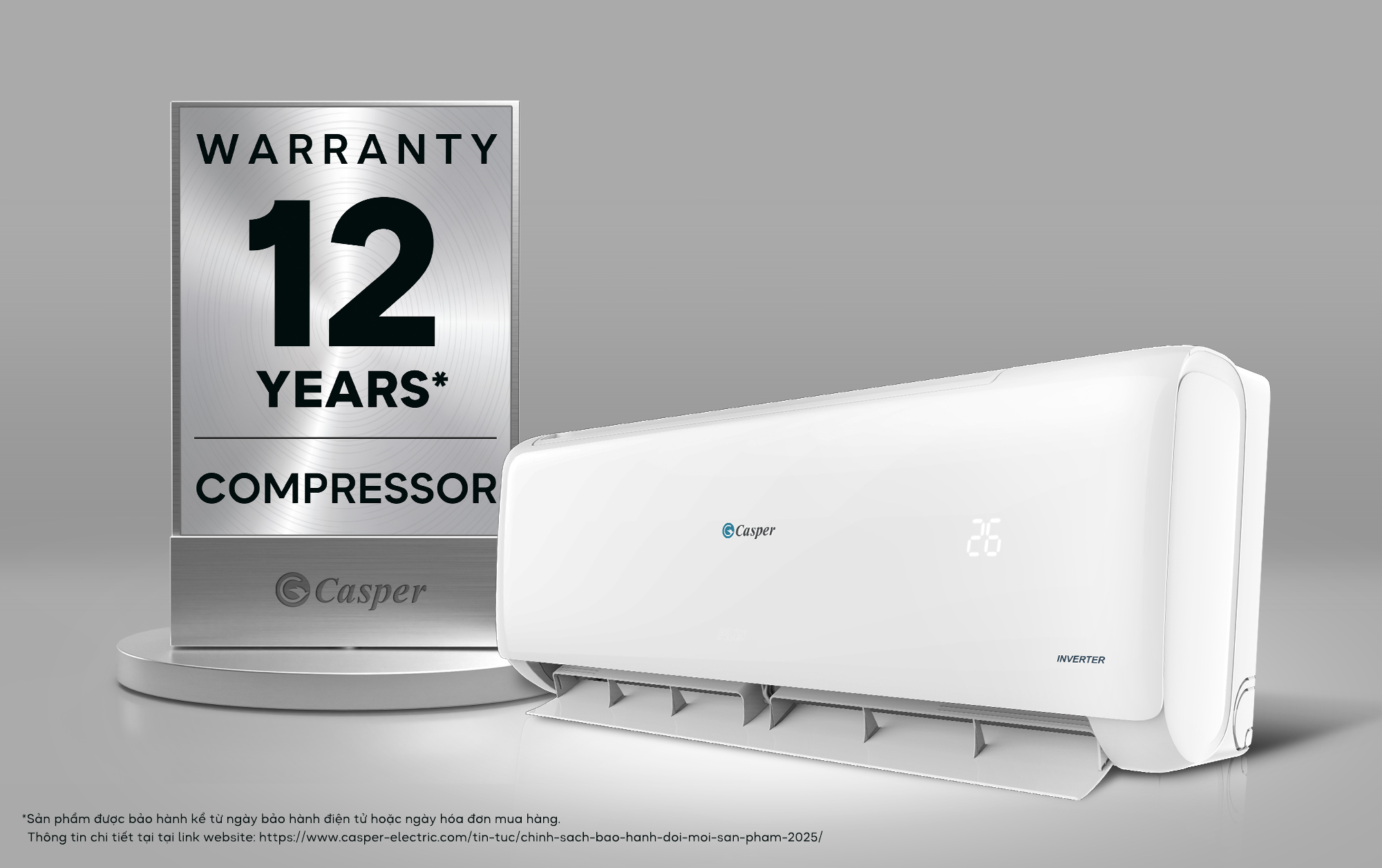 Điều hoà EcoCity Inverter 1 chiều 2.5HP (TC-24IS36) ảnh 2
