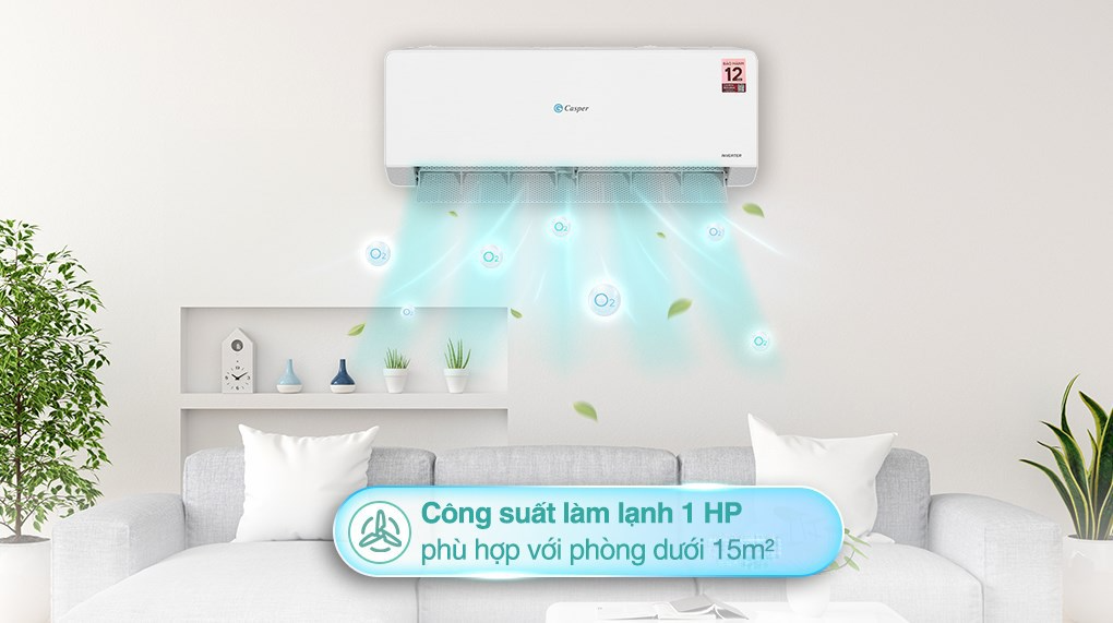 Máy lạnh Casper Inverter 1 HP QC-09IS36 ảnh 4