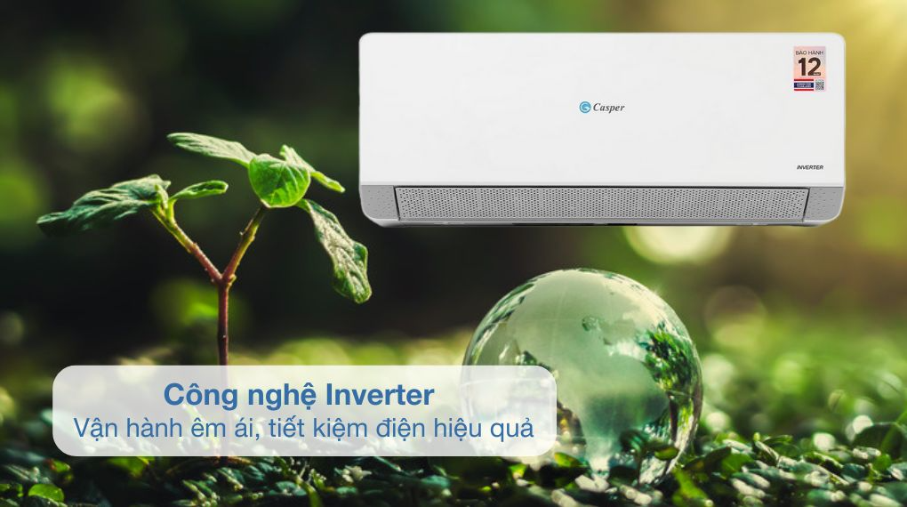 Máy lạnh Casper Inverter 1 HP QC-09IU36A ảnh 3