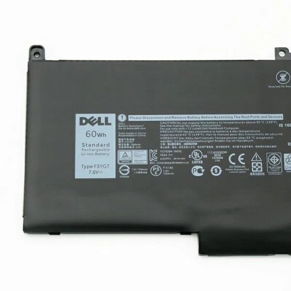 Pin Dell E7480/F3YGT 4C 7.6V ảnh 3